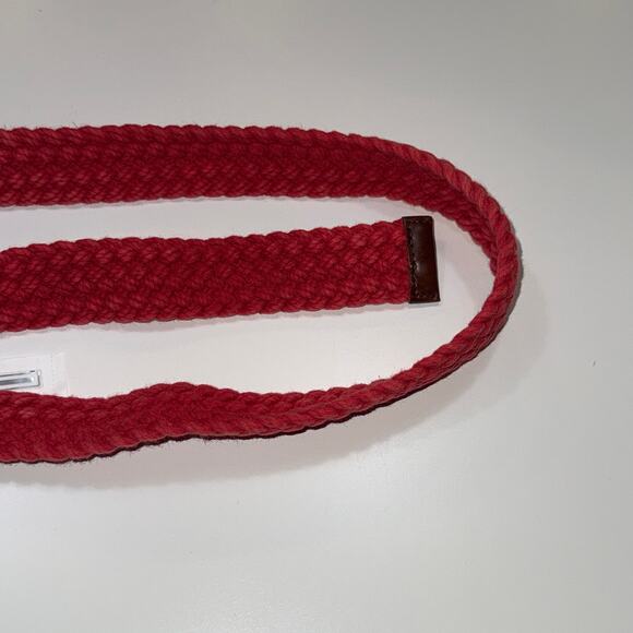Polo Ralph Lauren Men's Braided Cotton Belt - Chili Pepper large $59 - Picture 3 of 9